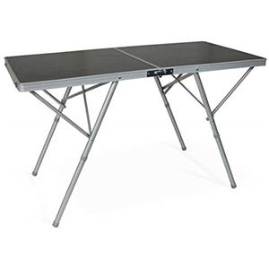 Bertoni Tende | Fold 2 Tavolo da Campeggio,Picnic, Giardino, Pratico e Pieghevole, Impermeabile, Ottimo per Uso Esterno, Struttura in Alluminio: cm 120x60x70