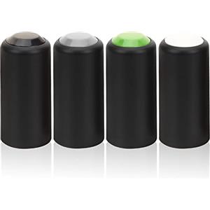 SUPVOX Set Di Tappi A Vite Per Batteria Microfono Per Giochi - 4 Pezzi Per Supporti Microfono