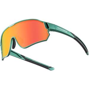 ROCKBROS Occhiali da Sole Ciclismo, Protezione UV400, Occhiali Polarizzati per Bici MTB Bambini Ragazzi, Occhiali Sportivi per Ciclismo Running, TR90+TAC