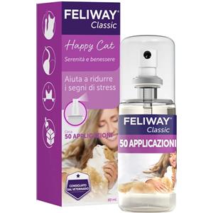 Ceva Feliway Classic Spray 60 ml - Feromoni Antistress per Gatti