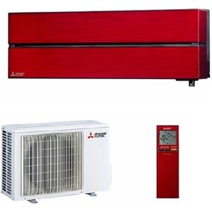 Mitsubishi Electric CLIMATIZZATORE CONDIZIONATORE MITSUBISHI ELECTRIC INVERTER serie LN KIRIGAMINE STYLE MSZ-LN35VGR WI-FI R-32 12000 BTU ROSSO RUB