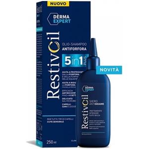 PERRIGO ITALIA Srl RESTIVOIL DERMA EXPERT SISTEMA ANTIFORFORA 5 IN 1 SHAMPOO 250 ML + SIERO 150 ML