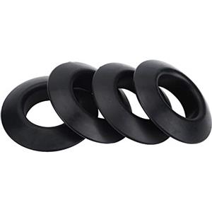 VBESTLIFE 4 anelli antigoccia, pratici anelli in gomma per kayak, canoa, rafting, rafting