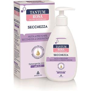 Angelini Tantum Rosa Secchezza Detergente Intimo 200ml - pH 4.5, Idratante e Lenitivo