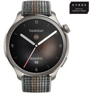 Amazfit Balance 3,81 cm (1.5'') AMOLED 46 mm Digitale 480 x 480 Pixel Touch screen Grigio Wi-Fi GPS (satellitare)