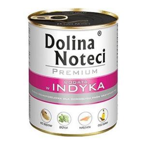 DOLINA NOTECI Premium Alimento Umido Ricco di Tacchino per Cani Adulti 800g