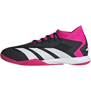 adidas Unisex - Adulto Predator Accuracy.3 Indoor Boots, Core Black / Cloud White / Shock Pink, 40 EU