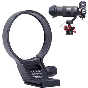 iShoot Anello di montaggio per treppiede Collare per obiettivo compatibile con Tamron 35-150mm f/2-2.8 Di III VXD A058 E Mount, Porta Staffa di Supporto Lenti è Arca Piastra a Sgancio Rapido Camera