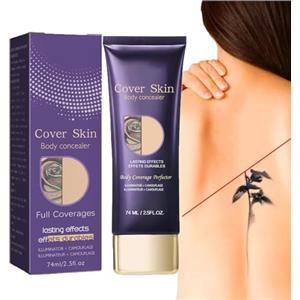 Alelyer Correttore Impermeabile per Cicatrici e tatuaggio, Crema Correttore per Cicatrici e tatuaggio, Trucco Coprente