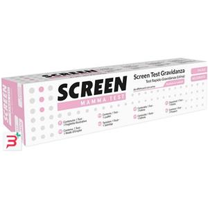 SCREEN MAMMA TEST - Test di Gravidanza Ultra-Sensibile in Formato Midstream - 1 Pezzo