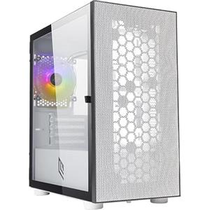 VOKOT Pc Desktop intel core i5 Cpu 11400 4.40ghz in boost, 16gb Ram, Ssd M.2 NVME da 500gb, Windows 10 Pro, WiFI Incluso,Computer fisso assemblato per ufficio,casa