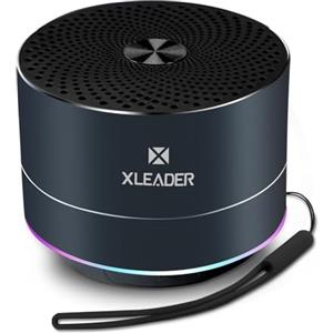 Xleader Casse Bluetooth,Luce LED Bluetooth Waterproof con Radiatore Basso Personalizzato, IP67 Impermeabile Cassa Portatile Bluetooth, Mini Altoparlante per iPhone ipad Doccia Regali Adolescenti