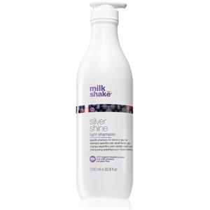 Milk_Shake Silver Shine Light Shampoo 1000 ml - Shampoo Protettivo per Capelli Biondo Platino e Grigi