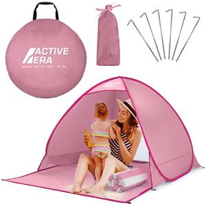 Active Era Tenda da Spiaggia Automontante istantanea - Protezione Solare UPF 50+ Dai Raggi UV - Include Custodia per il Trasporto e Picchetti