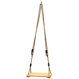 LittleTom Altalena per Bambini 38 x 20 cm con Sedile a tavoletta Legno Naturale