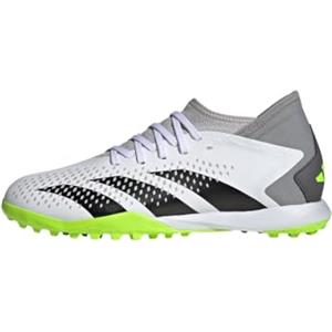 adidas Predator Accuracy.3 Turf Boots, Scarpe da Calcio Unisex-Adulto, Cloud White/Core Black/Lucid Lemon, 46 EU