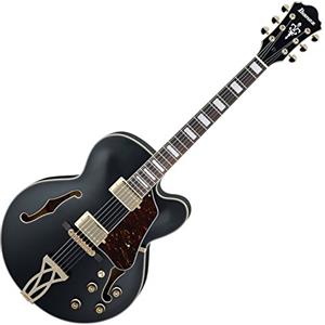 Ibanez Artcore AF75G-BKF Black Flat - Chitarra semiacustica