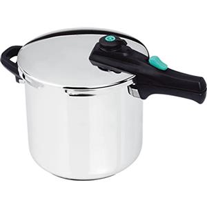 Bastilipo Cronos - Pentola rapida 10 l in acciaio inox 25 cm diametro - Pentola a pressione adatta per induzione