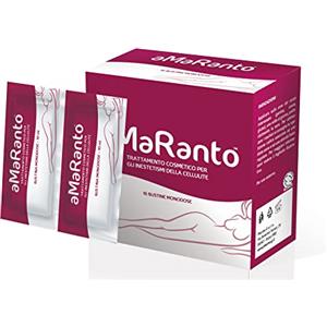 aMaRanto Crema professionale anticellulite | Formula forte che agisce con 6 azioni, una pelle più tonica e compatta