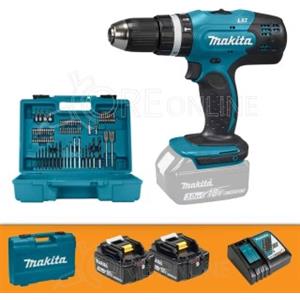 Makita Trapano avvitatore con percussione a batteria 18V Makita® DHP453RFX4