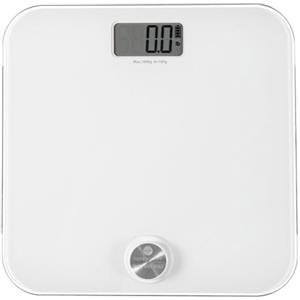 Macom Smart Body Scale Bilancia pesapersone elettronica con funzionamento senza batterie Quadrato Bianco