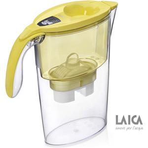 Laica J431H Filtraggio acqua Caraffa filtrante 2,3 L Trasparente, Giallo