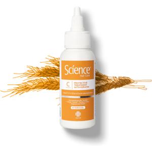 VIVIPHARMA SCIENCE Trattamento Protettivo alla Cheratina per Capelli Fragili e Trattati - 5 Tubi da 15 ml