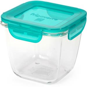 BORMIOLI ROCCO Frigoverre Evolution Contenitore Ermetico Alto in Vetro Temperato 12x12 cm - Versatile per Frigorifero, Freezer, Microonde e Forno