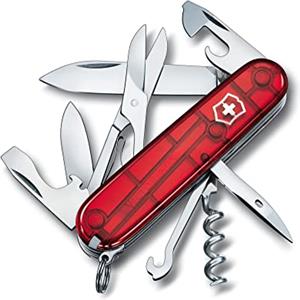 Victorinox, Climber, Coltellino Svizzero, Originale, Multiuso, Campeggio, 14 Funzioni, Lama, grande, Cavatappi