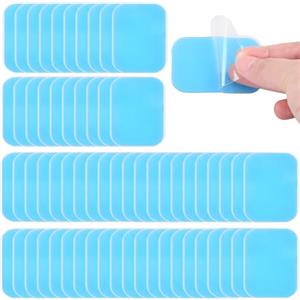 HoaaiGo Ricambio Gel Elettrostimolatore, Cuscinetto del Gel EMS, 30 Packs SCuscinetto di Ricambio del Gel Autoadesivo, ABS Gel Pad di Ricambio di Elettrostimolatore Abdominal Muscolare(1 Pezzi/Pack)