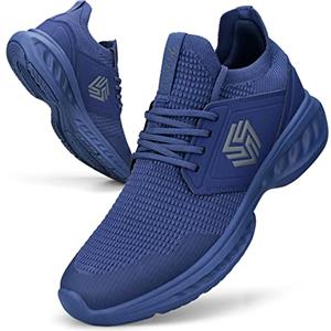 Giniros Sneakers Uomo Scarpe Running Ginnastica Corsa Camminata Leggere Traspiranti Casual Sportive Palestra Trekking Tennis Trail Mesh Basket Comode Confortevole Outdoor Fitness Jogging Lavoro