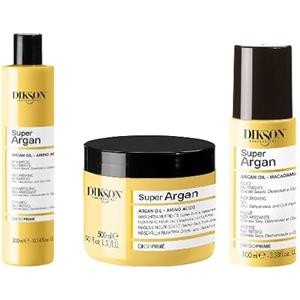 DIKSON DIKSOPRIME KIT SUPER ARGAN PER CAPELLI SECCHI E CRESPI