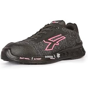 U-POWER DON'T WORRY... BE HAPPY! U-Power Red Leve Michelle, Scarpe Antinfortunistiche, Scarpe da Ginnastica Unisex Leggere antiperforazione, Suola in Rafia, Suola Infinergy, con Puntale in Alluminio