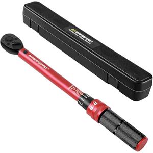 ATsafepro Chiave Dinamometrica 3/8'',5-60 Nm, Precisione ±3% con 72 Denti, Chiave Dinamometrica per Bicicletta, Moto e Auto Manutenzione del Veicolo