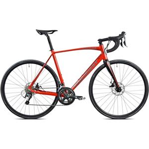 FONDRIEST Katana Disc Brake, Bicicletta Unisex Adulto, Rosso, 48