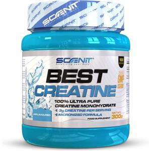 Scenit Redefining your Body Creatina Monoidrata - Best Creatine 300 g - Creatine monoidrato - Creatina in polvere - Creatine Monohydrate - Creatina monoidrata polvere - Creatina monoidrato polvere (300 g)