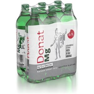 PHARM MESSINA SRL ACQUA DONAT MAGNESIO 6 PEZZI DA 1 LITRO