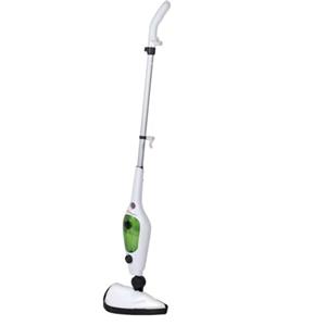 EMPOTEC Scopa a Vapore Elettrico Lava Pavimenti 1500W Pulisce e Disinfetta ogni Superficie Serbatoio 400ml + 12 Accessori Inclusi