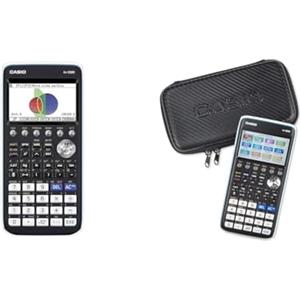 Casio Fx-Cg50 Calcolatrice Grafica Senza Cas Con Display A 65.000 Colori, Nero/Bianco, ‎A4, 20.6 x 89.5 x 188.5 mm + Casio Custodia Protettiva per Calcolatrice Grafica Casio
