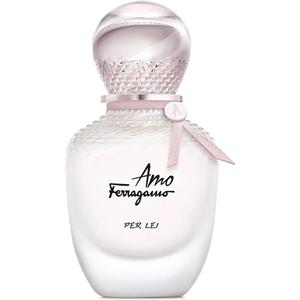 Salvatore Ferragamo Amo Ferragamo Per Lei - Eau de Parfum 30 ml, Fragranza Woody Floral Musky con Succo di Pera e Lampone
