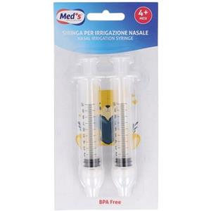 Farmac-Zabban SIRINGA MEDS IRRIGAZIONE NASO SENZA AGO 10 ML 2 PEZZI