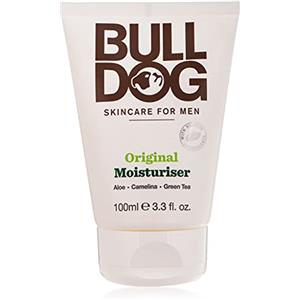 Bulldog Crema Idratante per Uomini - 100 ml con Ingredienti Naturali e 8 Oli Essenziali