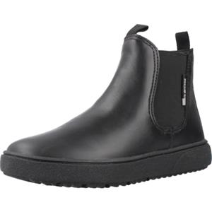 Geox J Theleven Boy, barca alla caviglia da uomo, Nero, 37 EU