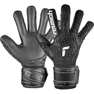 Reusch Attrakt Freegel Infinity Finger Support Guanti da portiere per adulti con Evolution Negative Cut e protezione delle dita, per erba sintetica