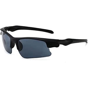 TopHomer Occhiali per guida notturna, antiriflesso, UV400, per attività all'aperto, ciclismo, jogging e guida, colore: grigio scuro