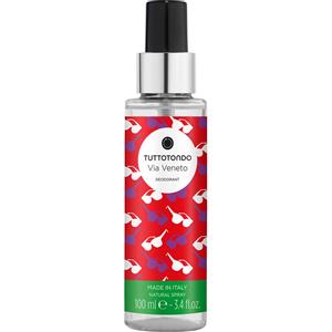 Tuttotondo Deodorante Spray Via Veneto 100 ml - Formula Delicata con Zenzero e Happybelle-PE