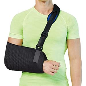 Fasola Fascia Supporto Braccio, Tutore Braccio Tutore Spalla Destro e Sinistro, Reggibraccio Ortopedico per Polso Ingessato - S