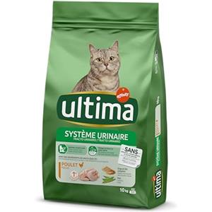 Ultima Tratto urinario - Cibo secco per gatti con pollo - 10 kg