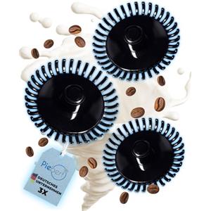 Piebert 3 pezzi Piebert Quirl 39179 per montalatte ad induzione compatibile con Clatronic MS3326 MS3511 Springlane Mia Arendo 722302704 Jura 70920 Rommelsbacher MS650 Bomann MS361 MS376 Profi Cook PC-MS 103 2
