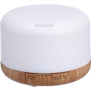 Eden pulse Umidificatore per aromaterapia 400 ml 14,5 W ad ultrasuoni a vapore freddo, si ferma automaticamente 14,3 x 10,9 x 14,3 cm